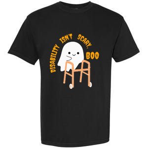 Spooky Disability Isn’t Scary Boo Cute Halloween Funny Trend Garment-Dyed Heavyweight T-Shirt