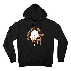 Spooky Disability Isn’t Scary Boo Cute Halloween Funny Trend Hoodie