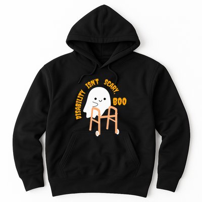 Spooky Disability Isn’t Scary Boo Cute Halloween Funny Trend Hoodie