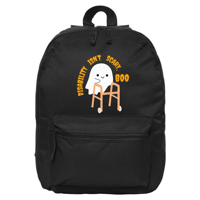 Spooky Disability Isn’t Scary Boo Cute Halloween Funny Trend 16 in Basic Backpack