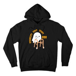 Spooky Disability Isn’t Scary Boo Cute Halloween Funny Trend Tall Hoodie