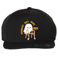 Spooky Disability Isn’t Scary Boo Cute Halloween Funny Trend Wool Snapback Cap