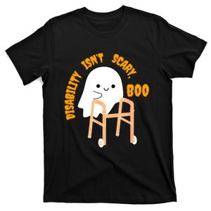 Spooky Disability Isn’t Scary Boo Cute Halloween Funny T-Shirt