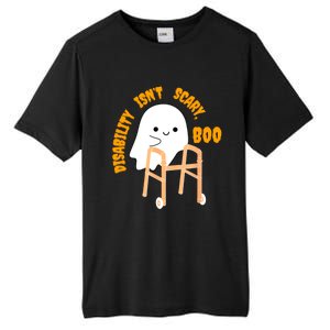 Spooky Disability Isn’t Scary Boo Cute Halloween Funny Tall Fusion ChromaSoft Performance T-Shirt