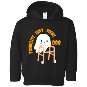 Spooky Disability Isn’t Scary Boo Cute Halloween Funny Toddler Hoodie