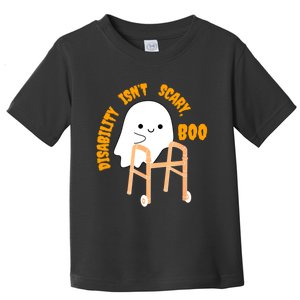 Spooky Disability Isn’t Scary Boo Cute Halloween Funny Toddler T-Shirt