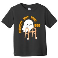 Spooky Disability Isn’t Scary Boo Cute Halloween Funny Toddler T-Shirt