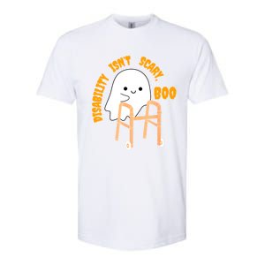 Spooky Disability Isn’t Scary Boo Cute Halloween Funny Softstyle CVC T-Shirt