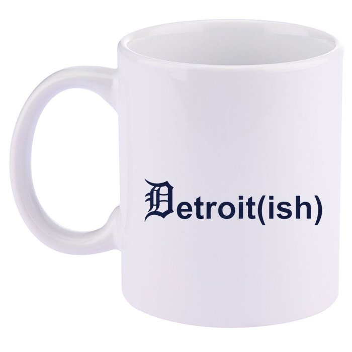 Surburban Detroit Ish 11oz C Handle Ceramic Mug