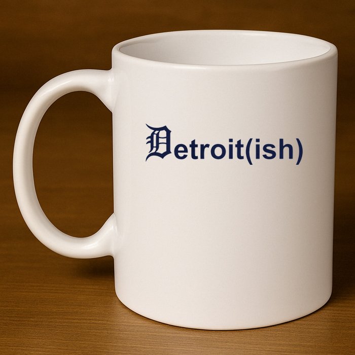 Surburban Detroit Ish 11oz C Handle Ceramic Mug
