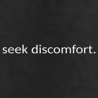 Seek Discomfort Inspirational Change 25L Jumbo Tote