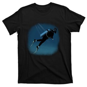 Scuba Diving Illustration T-Shirt