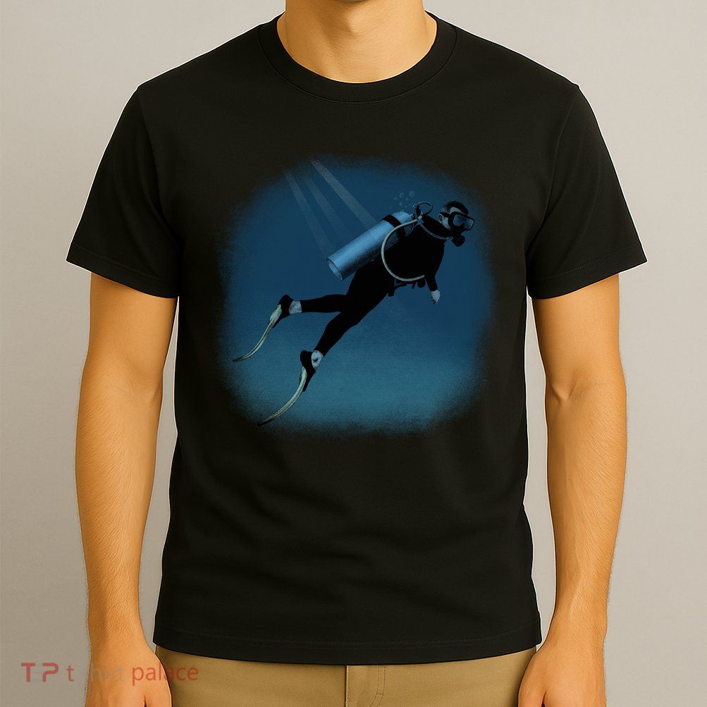Scuba Diving Illustration T-Shirt