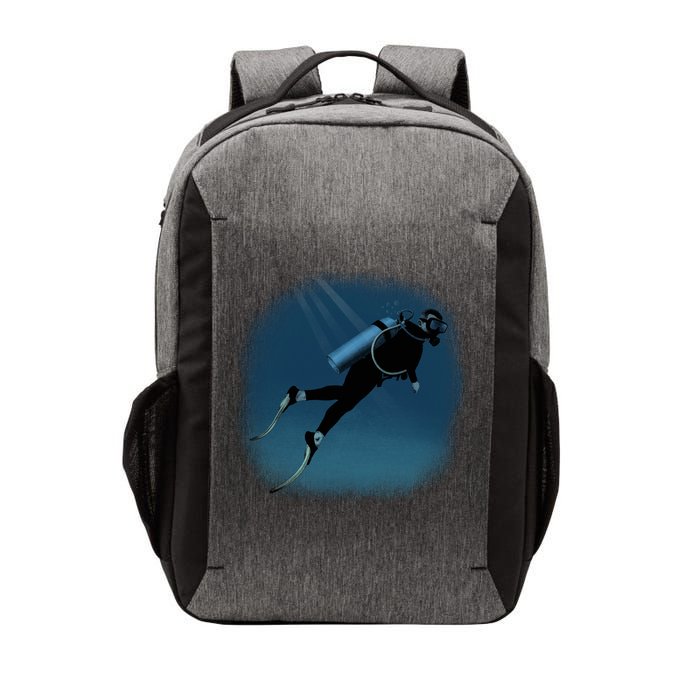 Scuba Diving Illustration Vector Backpack