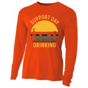 Support Day Ing Funny Cute Humor Awesome Tee Cute Gift Cooling Performance Long Sleeve Crew