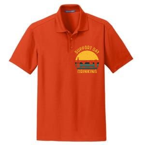 Support Day Ing Funny Cute Humor Awesome Tee Cute Gift Dry Zone Grid Polo