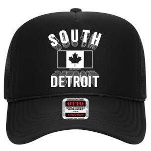 South Detroit Ink Detroit High Crown Mesh Back Trucker Hat