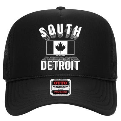 South Detroit Ink Detroit High Crown Mesh Back Trucker Hat