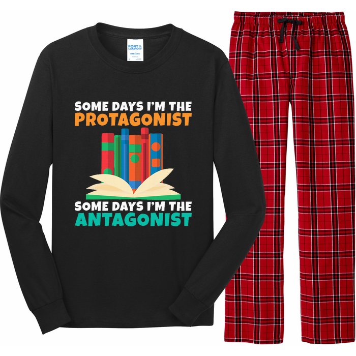 Some Days Im The Protagonist Some Days Im The Antagonist Long Sleeve Pajama Set