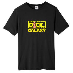 Smallest Dick In The Galaxy Funny Adult Sex Joke Gift Idea Tall Fusion ChromaSoft Performance T-Shirt