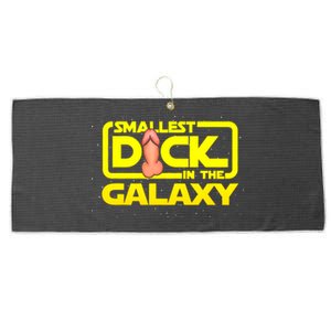 Smallest Dick In The Galaxy Funny Adult Sex Joke Gift Idea Large Microfiber Waffle Golf Towel