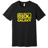 Smallest Dick In The Galaxy Funny Adult Sex Joke Gift Idea Premium T-Shirt