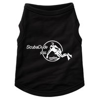 Scuba Dude Iconic Diver For Diving And Watch Enthusiasts Doggie Tank