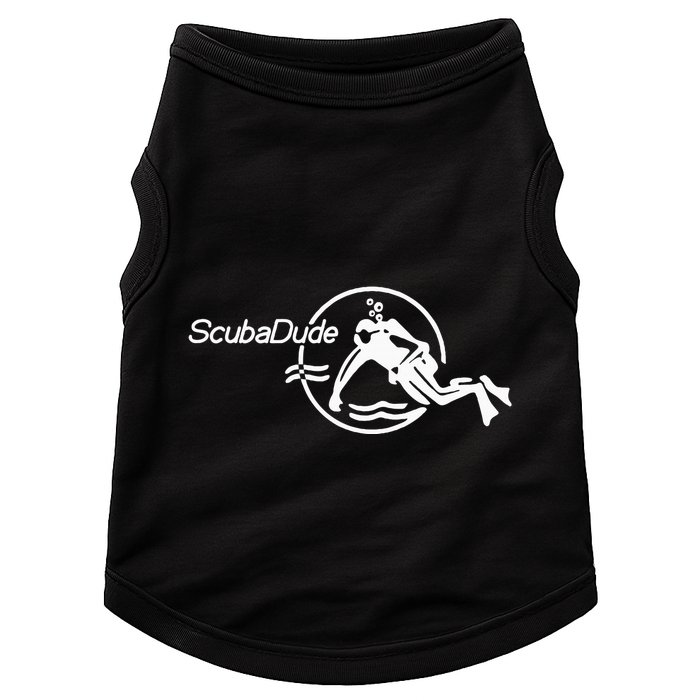 Scuba Dude Iconic Diver For Diving And Watch Enthusiasts Doggie Tank