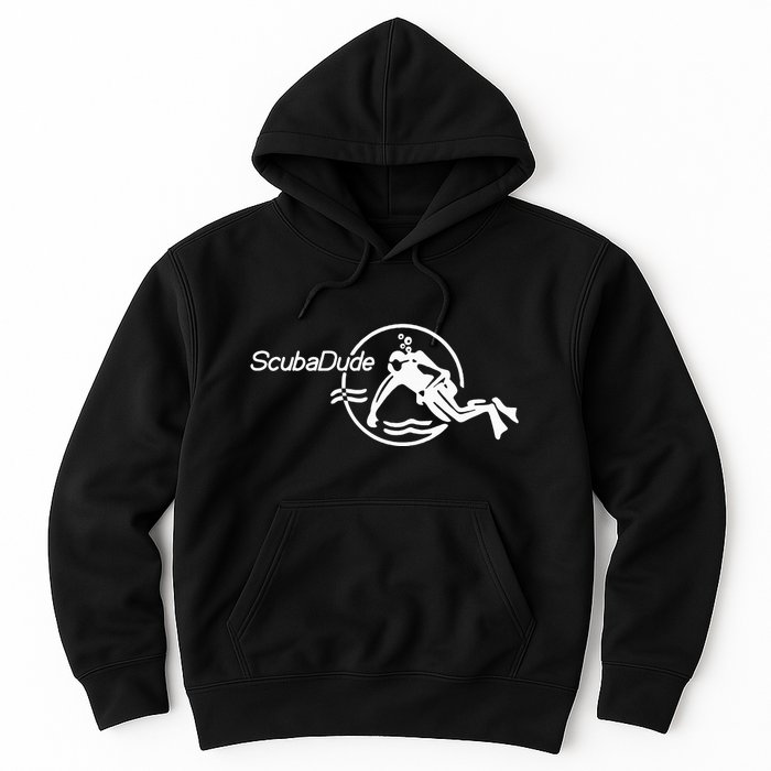 Scuba Dude Iconic Diver For Diving And Watch Enthusiasts Hoodie