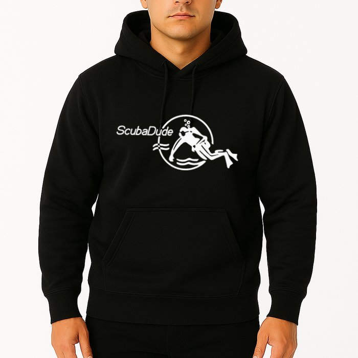 Scuba Dude Iconic Diver For Diving And Watch Enthusiasts Hoodie