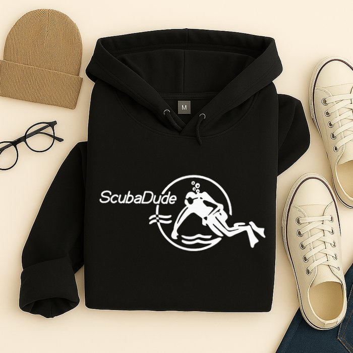 Scuba Dude Iconic Diver For Diving And Watch Enthusiasts Hoodie