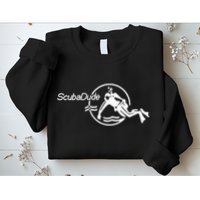 Scuba Dude Iconic Diver For Diving And Watch Enthusiasts Sweatshirt