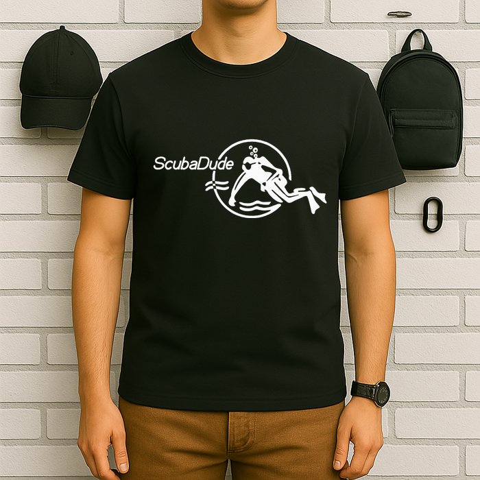 Scuba Dude Iconic Diver For Diving And Watch Enthusiasts T-Shirt