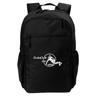 Scuba Dude Iconic Diver For Diving And Watch Enthusiasts Backpack