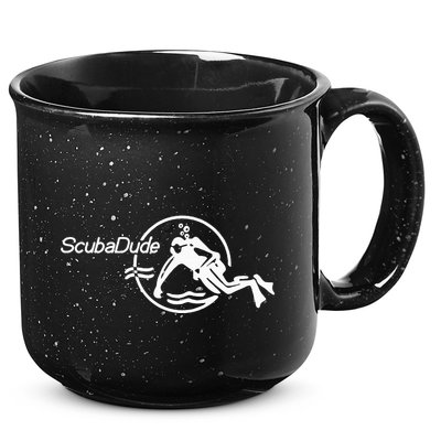 Scuba Dude Iconic Diver For Diving And Watch Enthusiasts 15oz Campfire Ceramic Mug