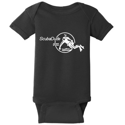 Scuba Dude Iconic Diver For Diving And Watch Enthusiasts Baby Bodysuit