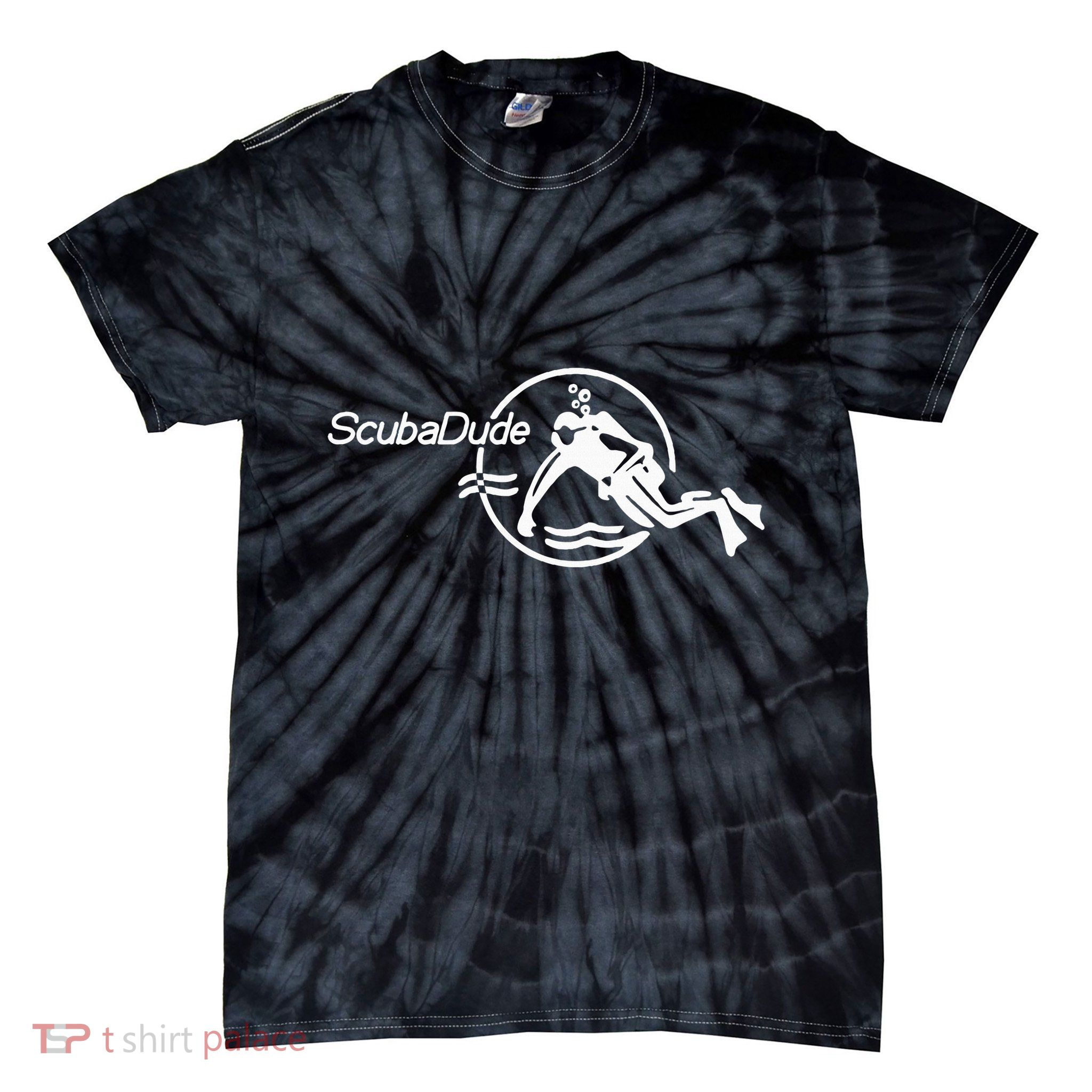 Scuba Dude Iconic Diver For Diving And Watch Enthusiasts Tie-Dye T-Shirt