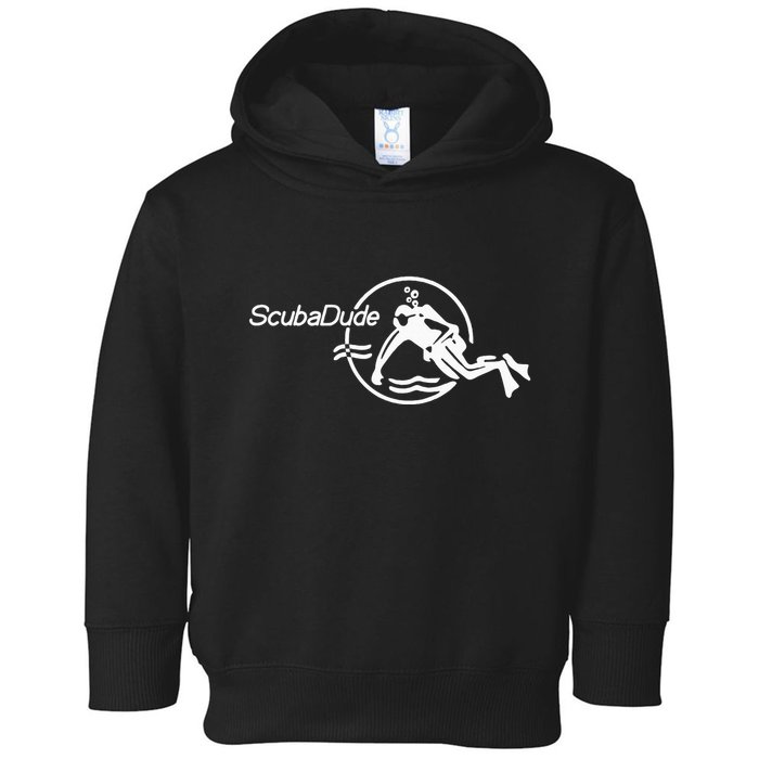 Scuba Dude Iconic Diver For Diving And Watch Enthusiasts Toddler Hoodie