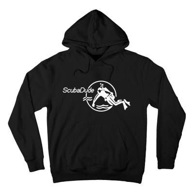 Scuba Dude Iconic Diver For Diving And Watch Enthusiasts Tall Hoodie