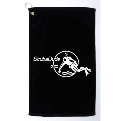 Scuba Dude Iconic Diver For Diving And Watch Enthusiasts Golf Towel