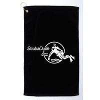 Scuba Dude Iconic Diver For Diving And Watch Enthusiasts Golf Towel