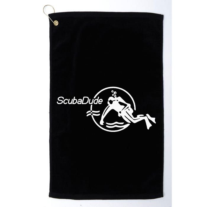 Scuba Dude Iconic Diver For Diving And Watch Enthusiasts Golf Towel