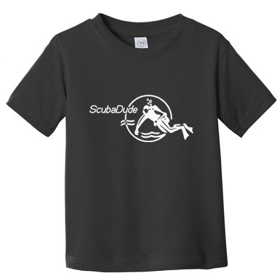Scuba Dude Iconic Diver For Diving And Watch Enthusiasts Toddler T-Shirt