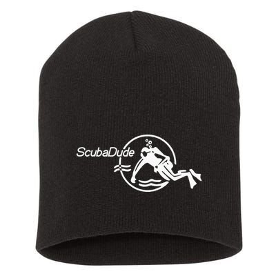 Scuba Dude Iconic Diver For Diving And Watch Enthusiasts Short Acrylic Beanie