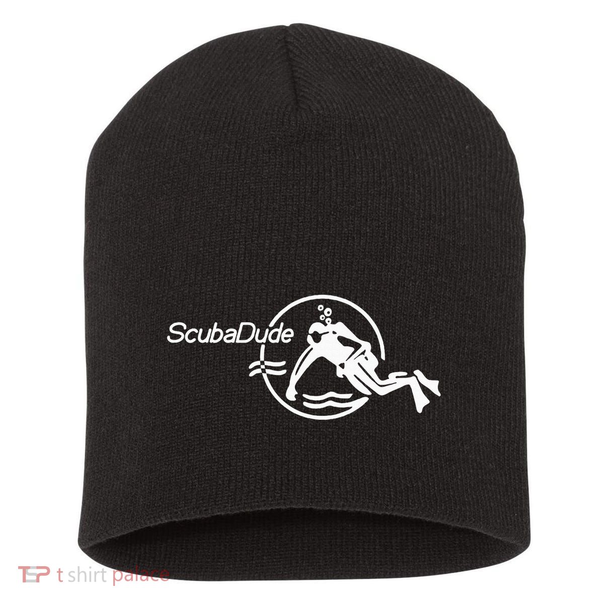Scuba Dude Iconic Diver For Diving And Watch Enthusiasts Short Acrylic Beanie
