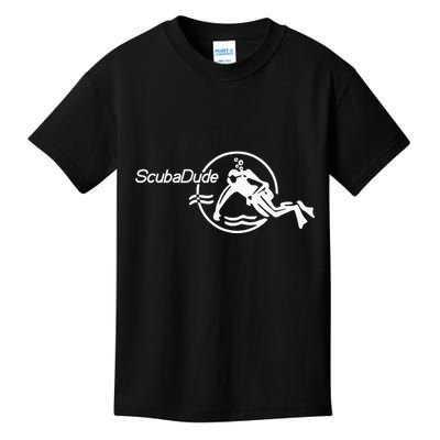 Scuba Dude Iconic Diver For Diving And Watch Enthusiasts Kids T-Shirt