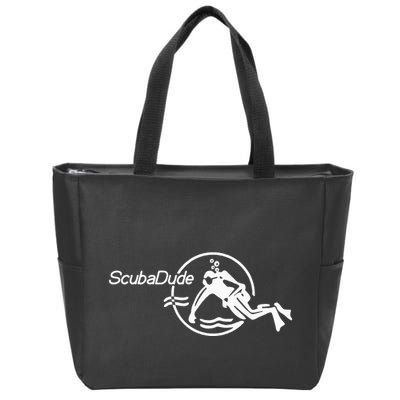 Scuba Dude Iconic Diver For Diving And Watch Enthusiasts Zip Tote Bag