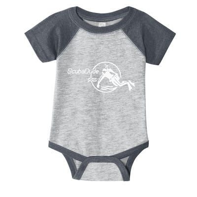 Scuba Dude Iconic Diver For Diving And Watch Enthusiasts Infant Baby Jersey Bodysuit