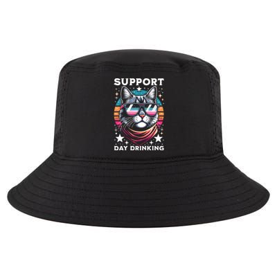 Support Day Ing Advocate Alcohol Enthusiast Cat Gift Cool Comfort Performance Bucket Hat