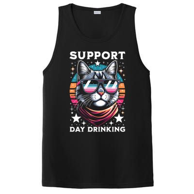 Support Day Ing Advocate Alcohol Enthusiast Cat Gift PosiCharge Competitor Tank